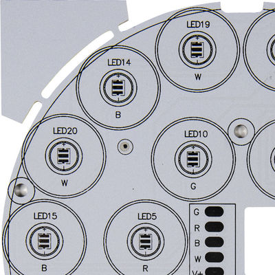 12w 18w 24w 100W LED Light PCB Board nhôm Lớp điện môi